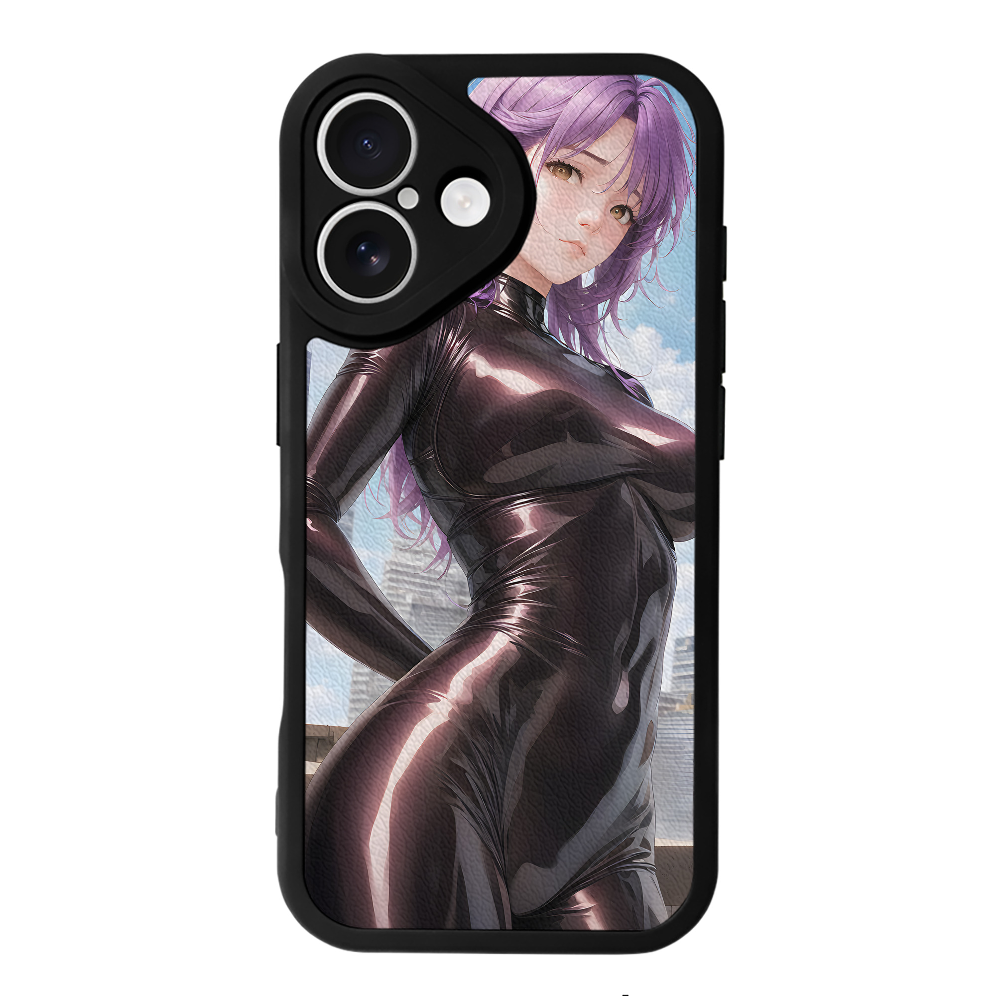 （画像用） EVA 新世紀エヴァンゲリオン 【iPhone 16シリーズ対応】シリコンスマホケース（レザー調） 材質：シリコン